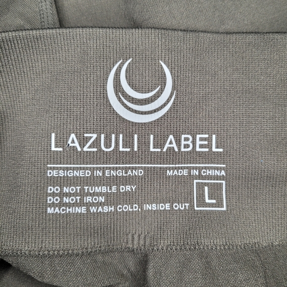 Lazuli label leggings Womens Large Green Seamless Thick Waist Contour Stretch - Picture 3 of 8